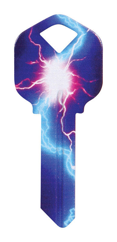 HILLMAN Wackey Lightning House/Office Universal Key Blank Single