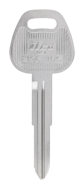 HILLMAN Traditional Key Automotive Key Blank Double For Hyundai Silver