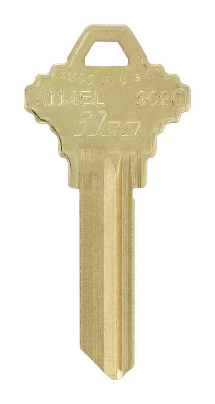 HILLMAN SC20 House/Office Universal Key Blank Single Gold