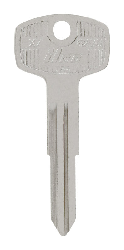 HILLMAN Traditional Key Automotive Key Blank Double For Nissan Silver