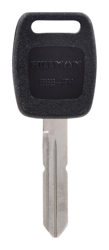 HILLMAN Traditional Key Automotive Key Blank Double For GM Black/Silver