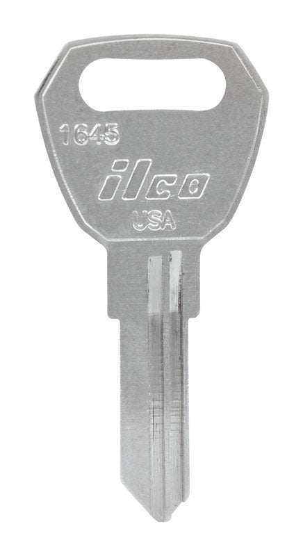HILLMAN Traditional Key House/Office Universal Key Blank Single Silver