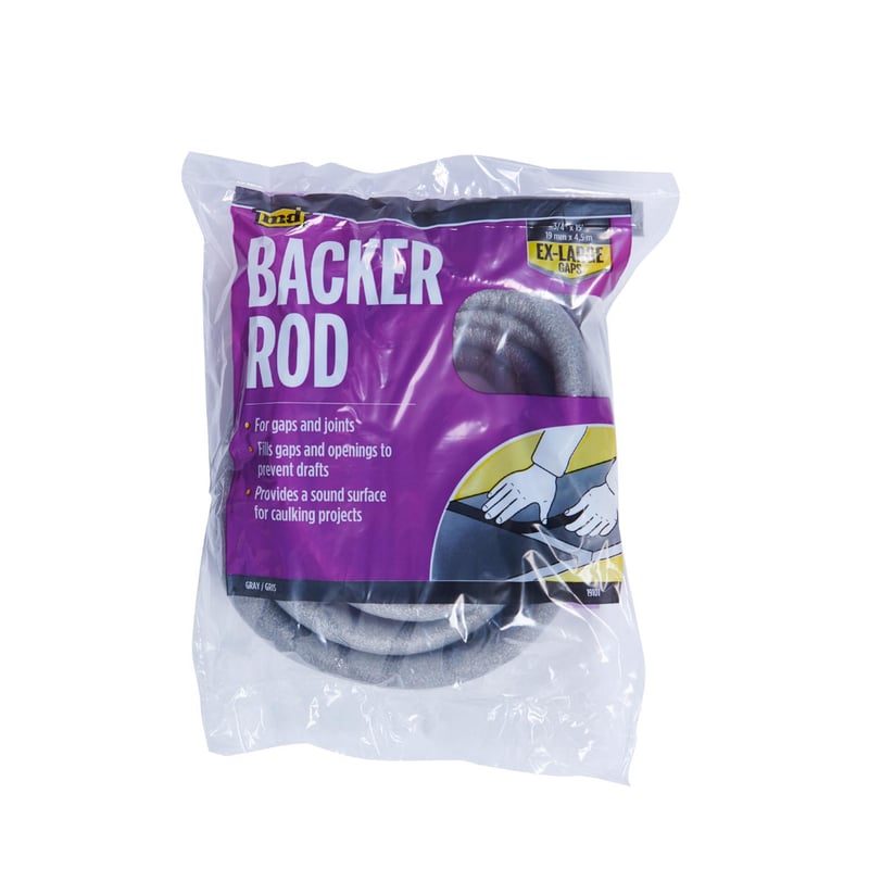 M-D Building Products Gray Foam Caulk Backer Rod For Gaps and Openings 180 in. L X 0.75 in.