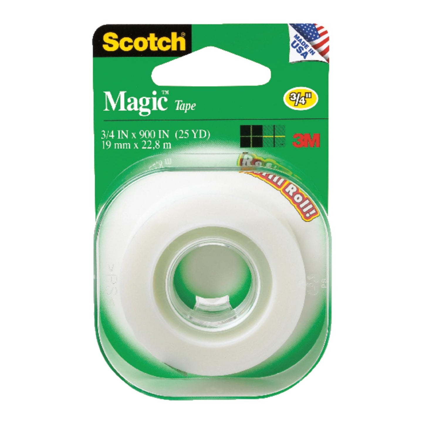 Scotch Magic 3/4 in. W X 500 in. L Tape