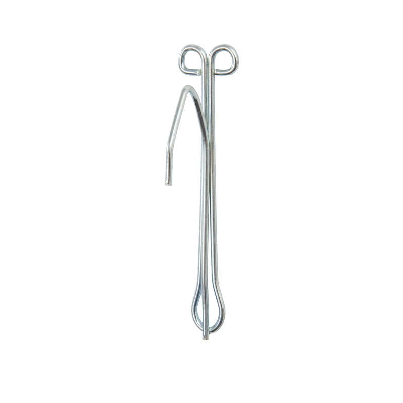 Kenney Silver Traditional/Transitional Pin On Hook n/a in. L