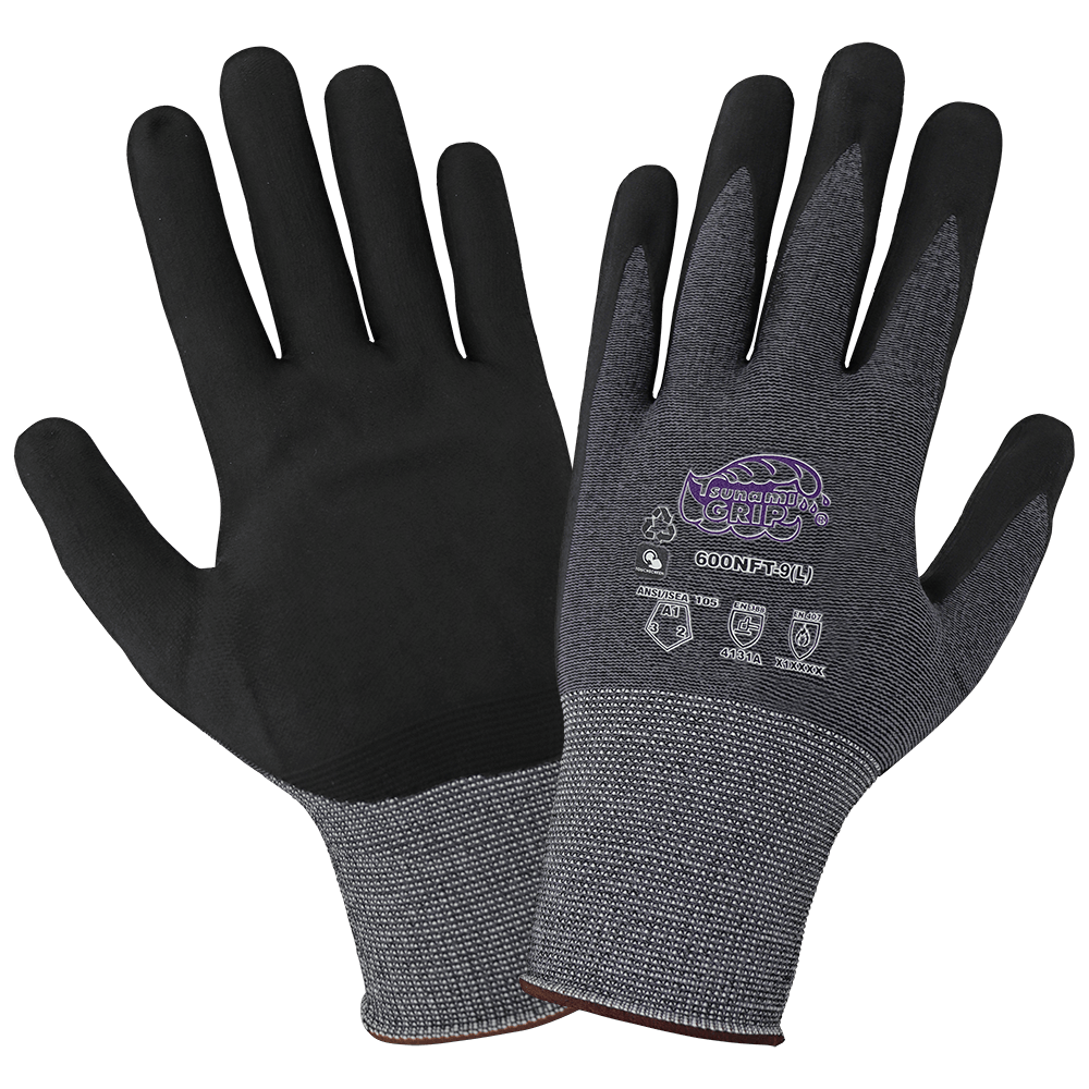 Tsunami Grip Nitrile Gloves 600NFT