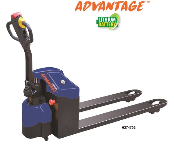 Wesco Advantage Power Semi-Electric Pallet Trucks (274702)