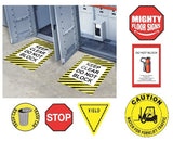 Floor signs