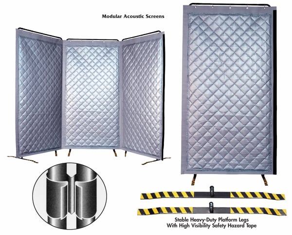 Singer Safety Prod. Modular Acoustic Screens