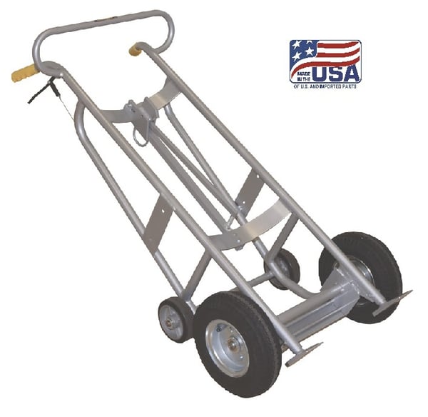 Wesco Aluminum Drum Truck With Hand Brake (240120)