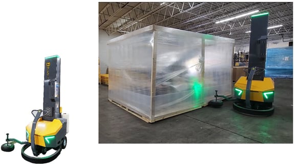 Handle-It Model Mr3000 - Mobile Robot Stretch Wrapper