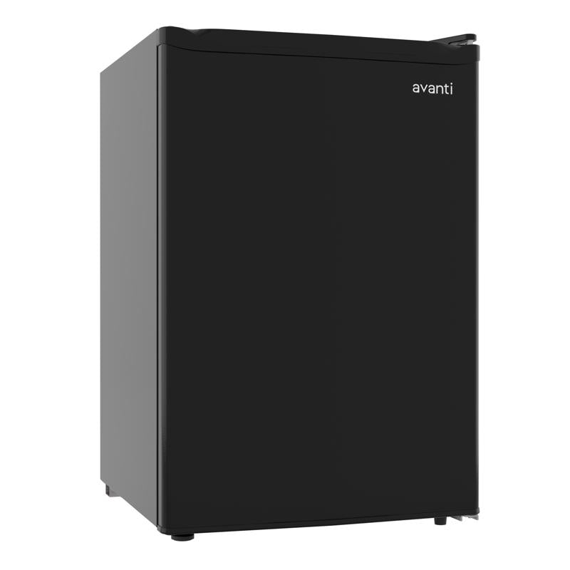 Avanti 2.5 cu ft Black Steel Compact Refrigerator 200 W