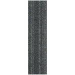 Foss Dura-Lock 9 in. W X 36 in. L Sky Gray Couture Polyethylene Terephthalate Carpet Tile