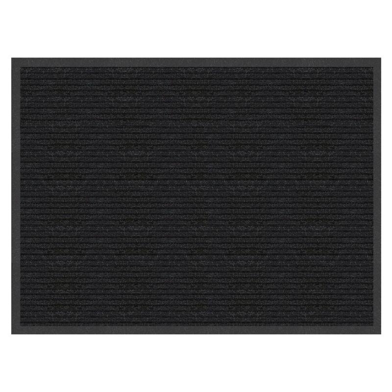 Southern Oaks Black Vinyl Floor Protector Mat 1 pk