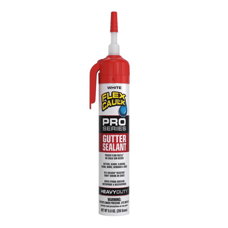 Flex Seal Family of Products Flex Caulk Pro Series White Polymer Advanced Hybrid Polymer Caulk Seala