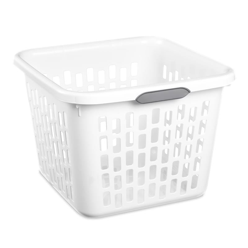 Sterilite White Plastic Laundry Basket