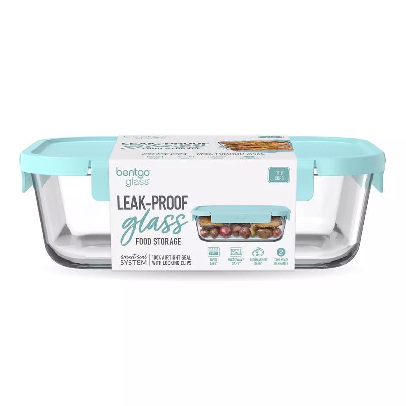 Bentgo 11.8 cups Aqua Food Storage Container 1 pk