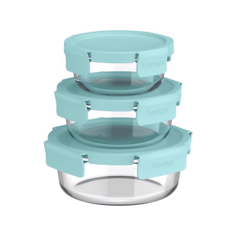 Bentgo Aqua Food Storage Container Set 3 pk