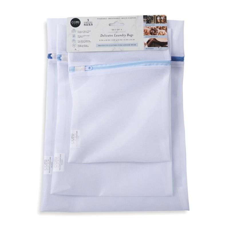 Core Home White Plastic Laundry Bag