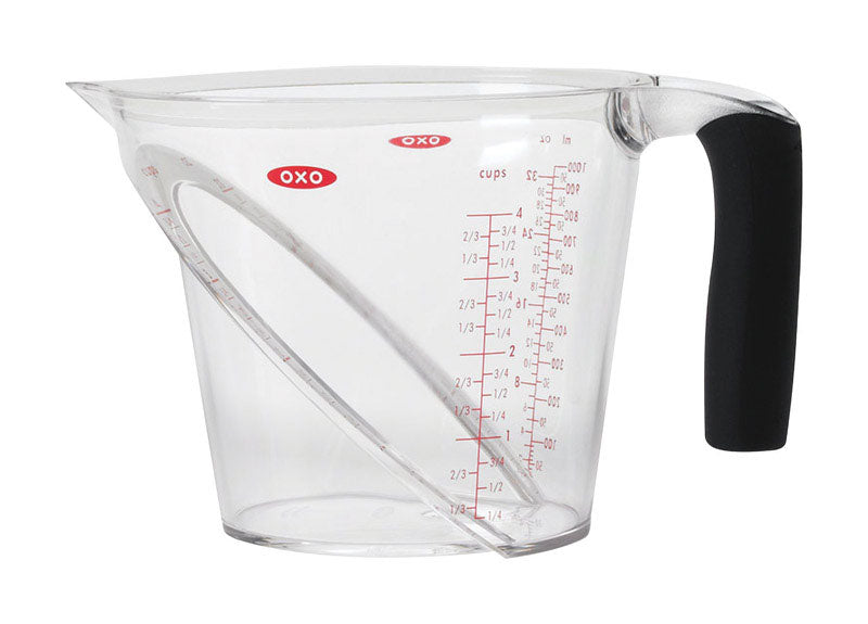 OXO Good Grips 32 oz Plastic Clear Angled Measuring Cup