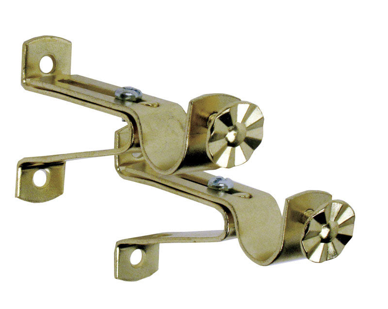 Kenney Brass Gold Traditional/Transitional Bracket Kit n/a in. L