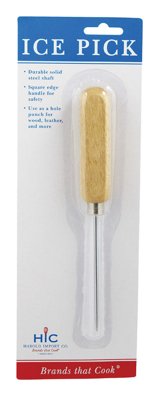 Harold Import Steel/Wood Ice Pick