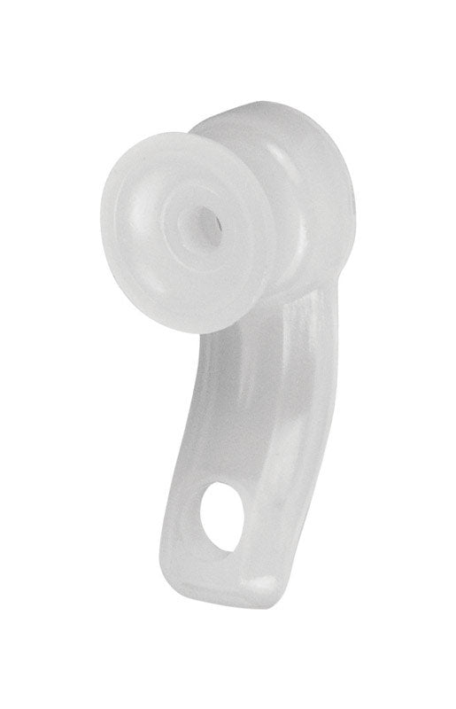 Kenney White Traditional/Transitional Universal Track Carriers 4.5 in. L