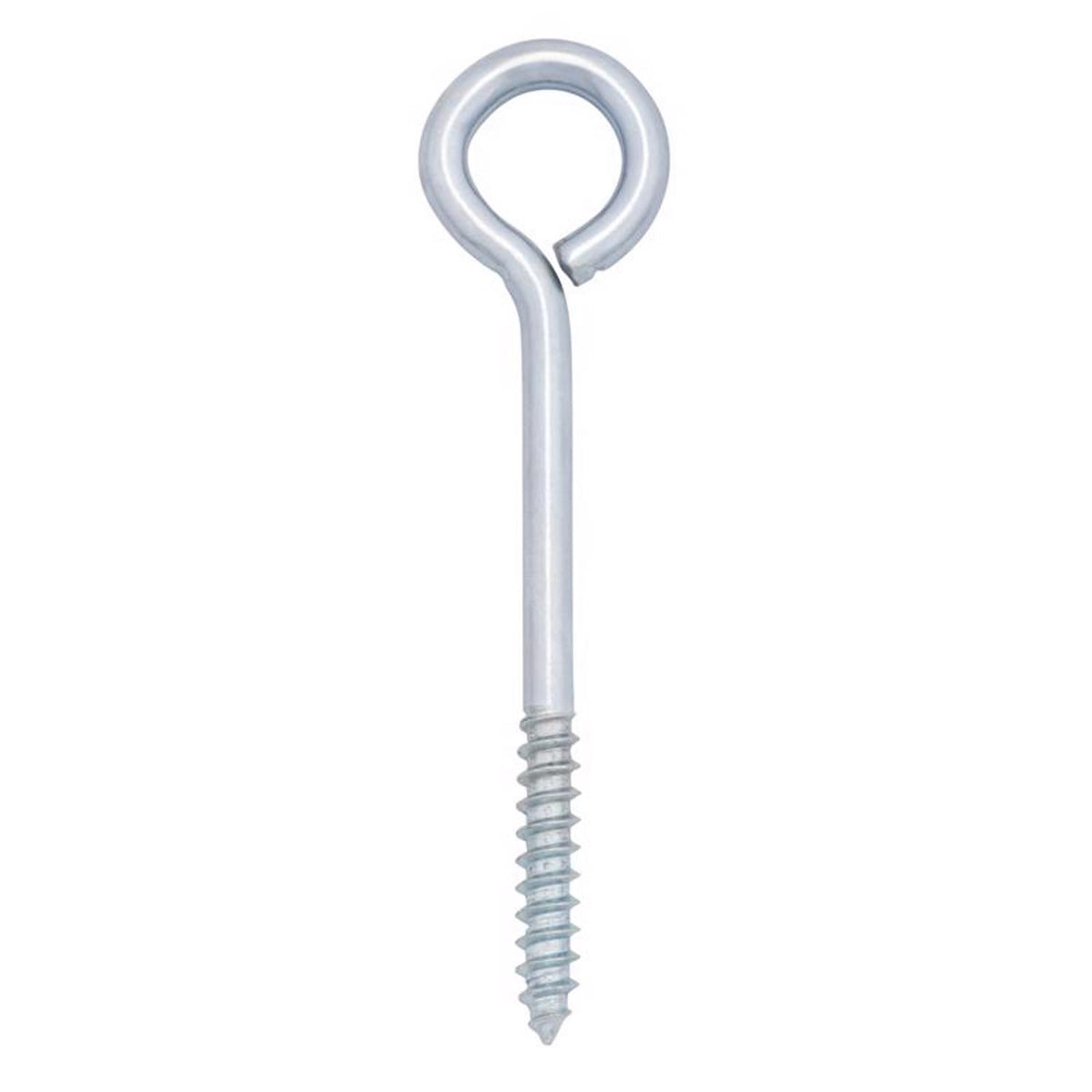 Hampton 1/4 in. X 3-3/4 in. L Zinc-Plated Steel Lag Thread Eyebolt