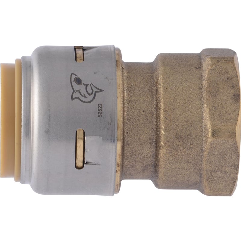 SharkBite Push to Connect 3/4 in. PTC each X 3/4 in. D FPT Brass Connector