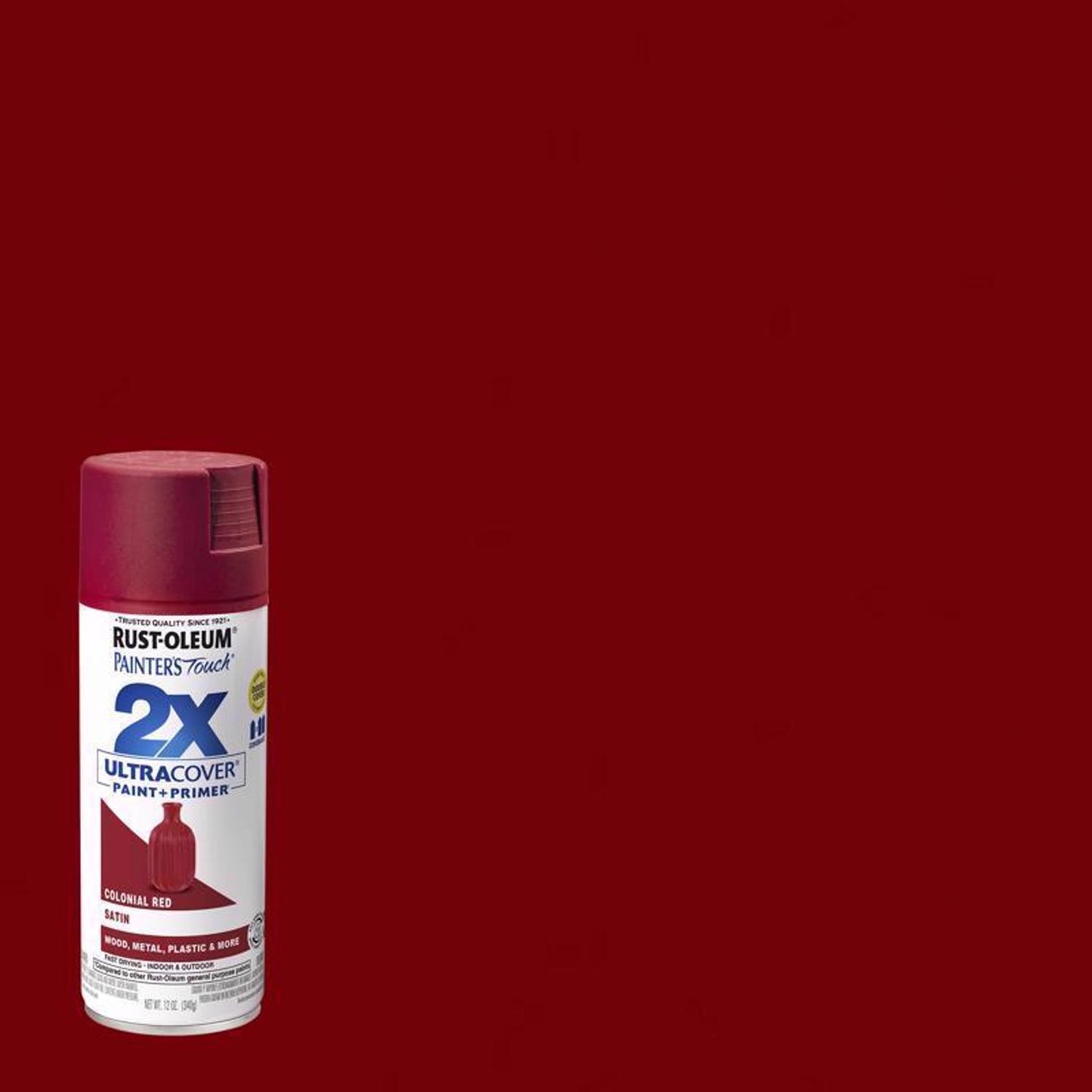 SPRYPNT 2X SAT COLNL RED