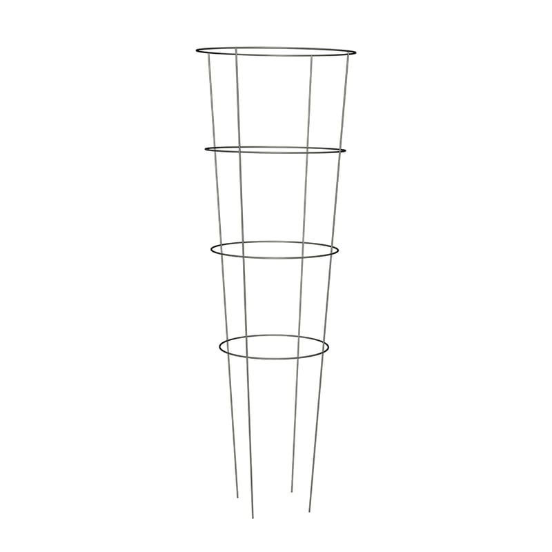 Panacea 54 in. H X 16 in. W Gray Steel Tomato Cage