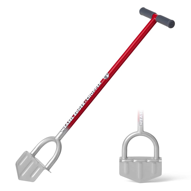 Garden Weasel Carbon Steel Garden Edger Steel Handle