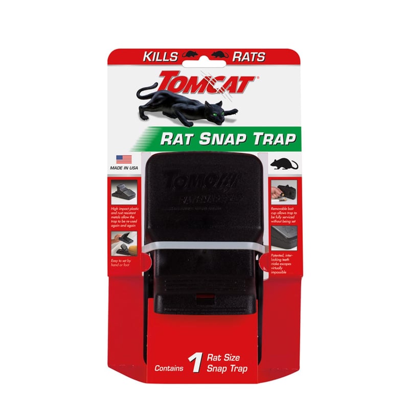 Tomcat Medium Snap Trap For Rats 1 pk