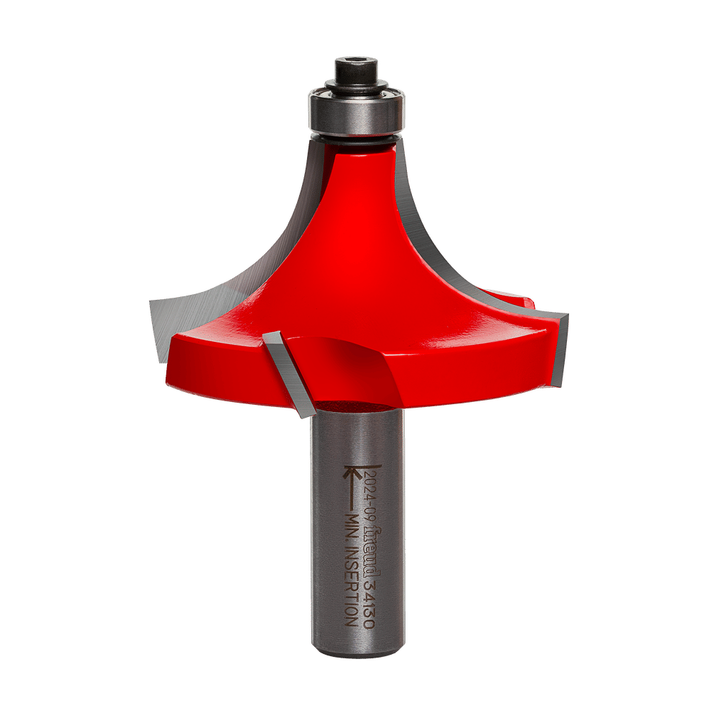 Freud 2-1/4 in. D X 7/8 in. X 3-1/8 in. L Carbide Rounding Over Router Bit