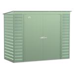Arrow Select 8 ft. x 4 ft. Metal Horizontal or Vertical Pent Storage Shed without Floor Kit
