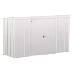 Arrow Classic 10 ft. x 4 ft. Metal Peak Storage Shed Without Floor Kit
