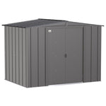 Arrow Classic 8 ft. x 6 ft. Metal Vertical Peak Storage Shed Without Floor Kit
