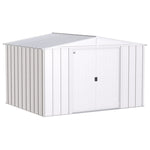 Arrow Classic 10 ft. x 8 ft. Metal Vertical Peak Storage Shed without Floor Kit