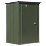 Scotts 4 ft. x 3 ft. Metal Vertical Pent Storage Shed without Floor Kit
