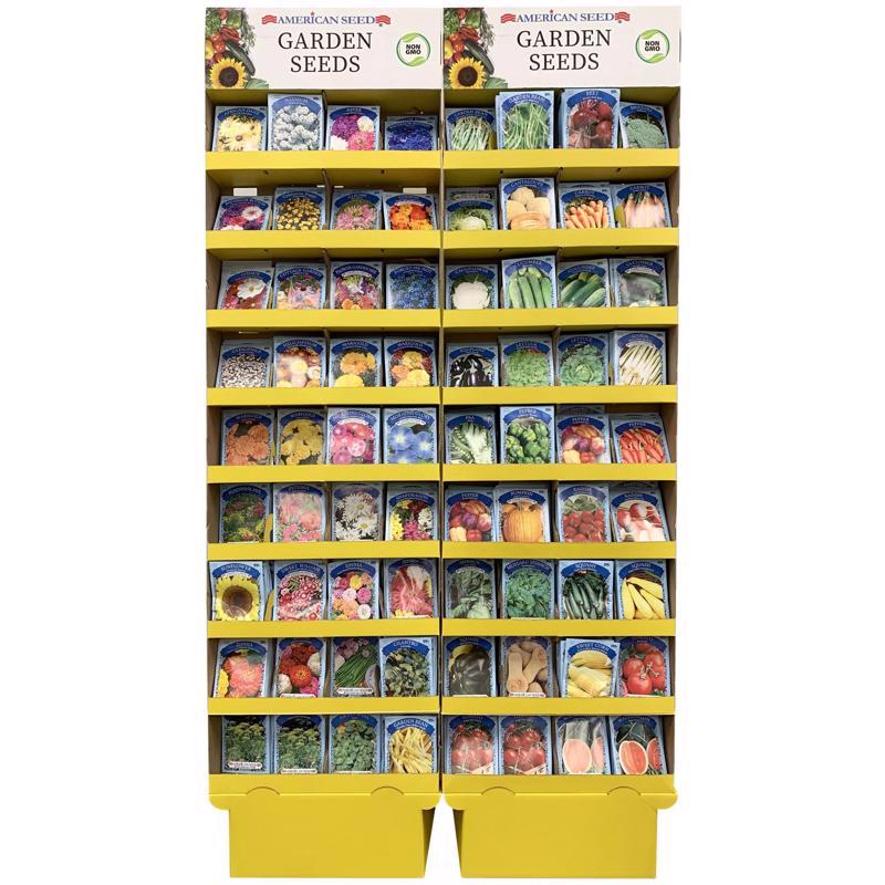 American Seed Green Garden Assorted Seeds 800 pk