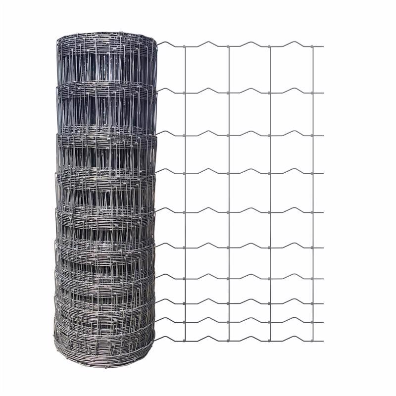FarmGard 47 in. H X 330 ft. L Steel Field Fencing Gray