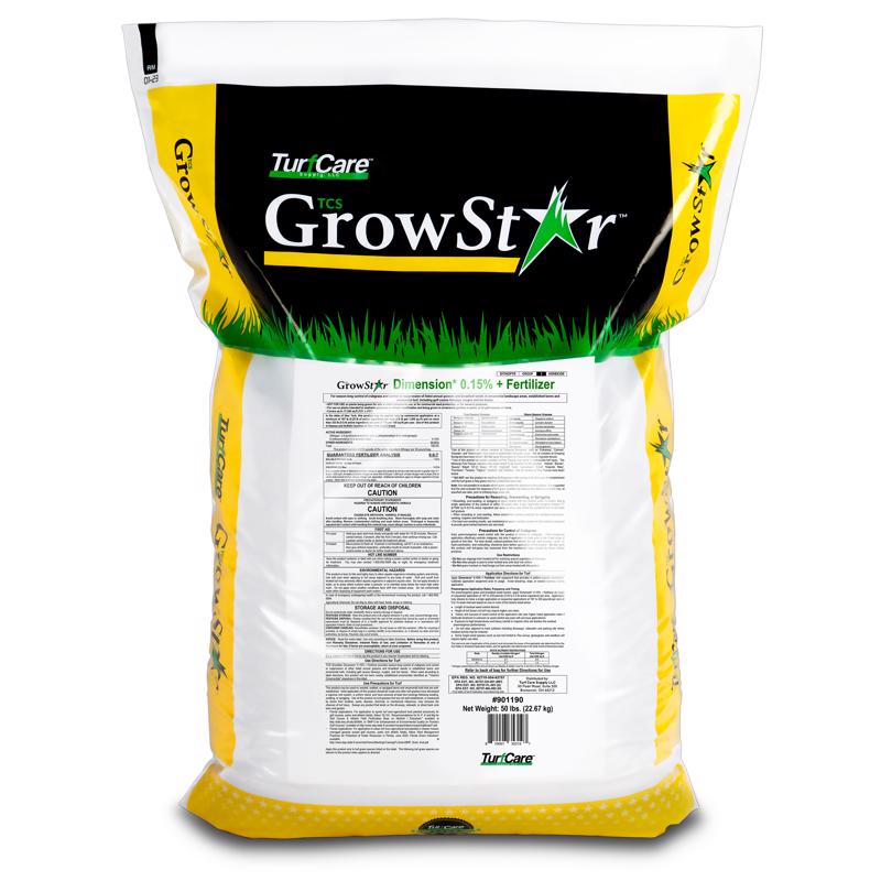 GrowStar Dimension Crabgrass Preventer Lawn Fertilizer For All Grasses 17240 sq ft