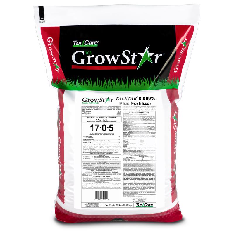 GrowStar Talstar Insect and Grub Control Lawn Fertilizer For All Grasses 15000 sq ft