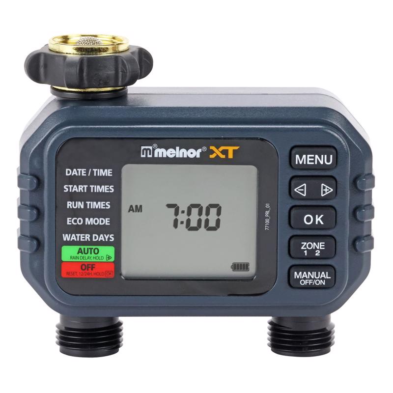 Melnor Programmable 2 Zone Digital Water Timer