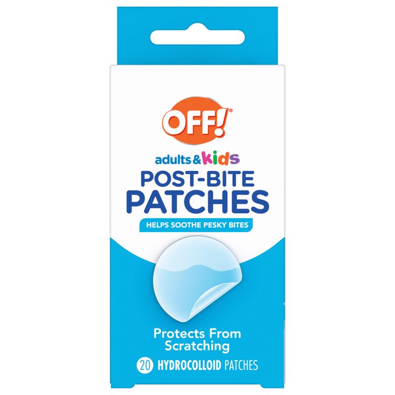 OFF! Post Bug Bite Relief Patch 20 each