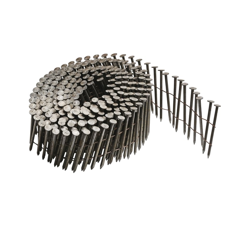 Bostitch 1-3/4 in. L X 11 Ga. Wire Coil Stainless Steel Siding Nails 15 deg 1,800 pk