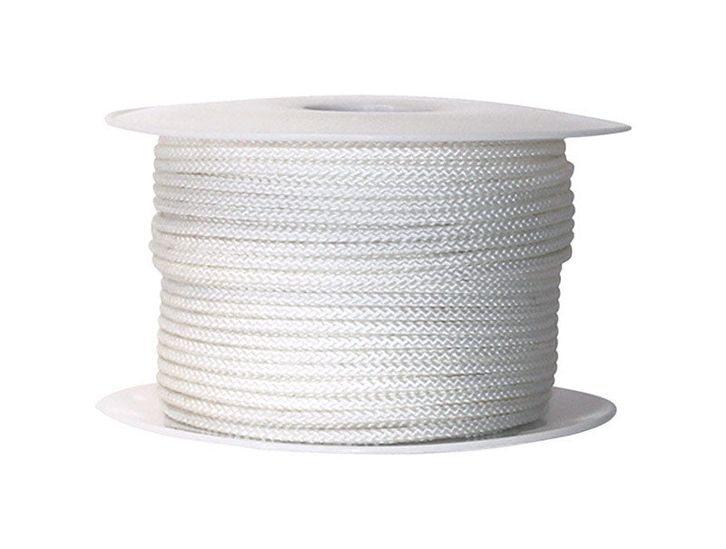 Koch Industries 9/64 in. D X 200 ft. L White Diamond Braided Nylon Rope