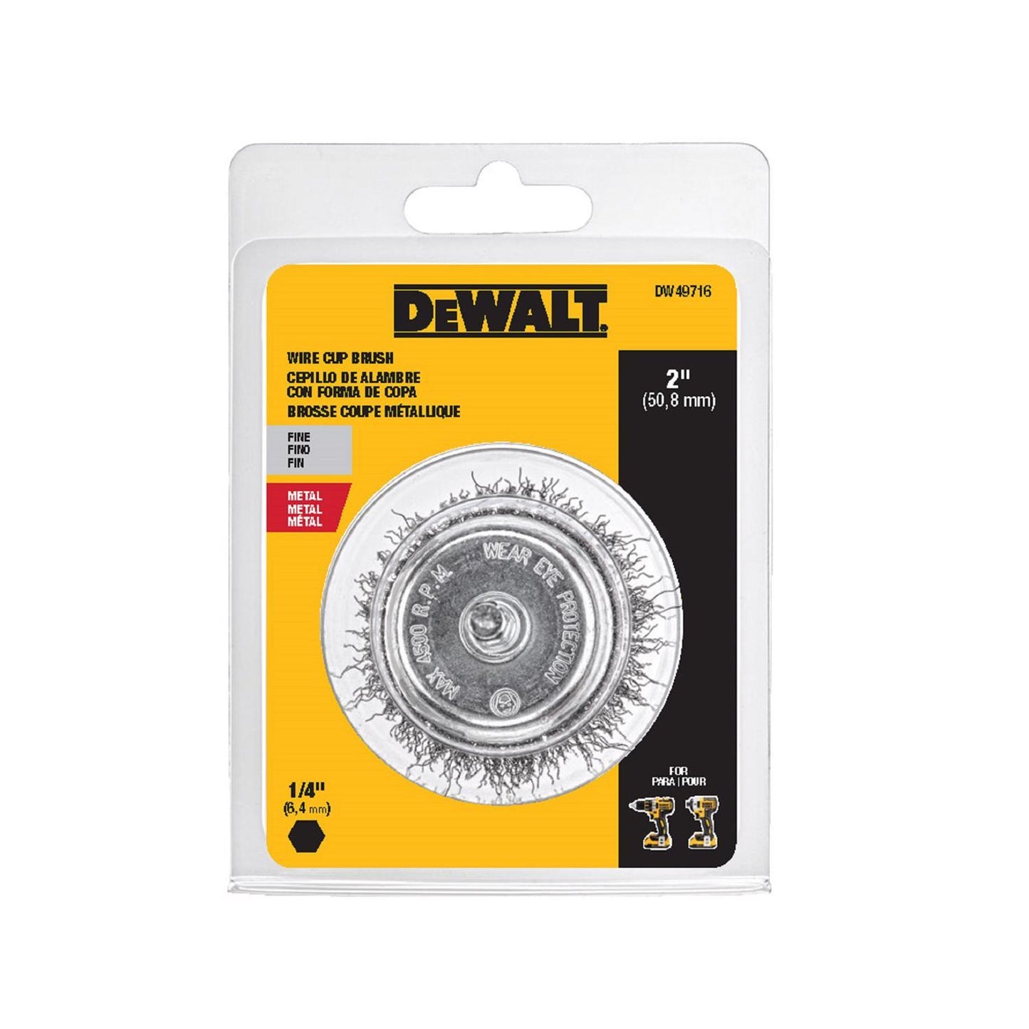 DW WIRE CUP FINE 2"