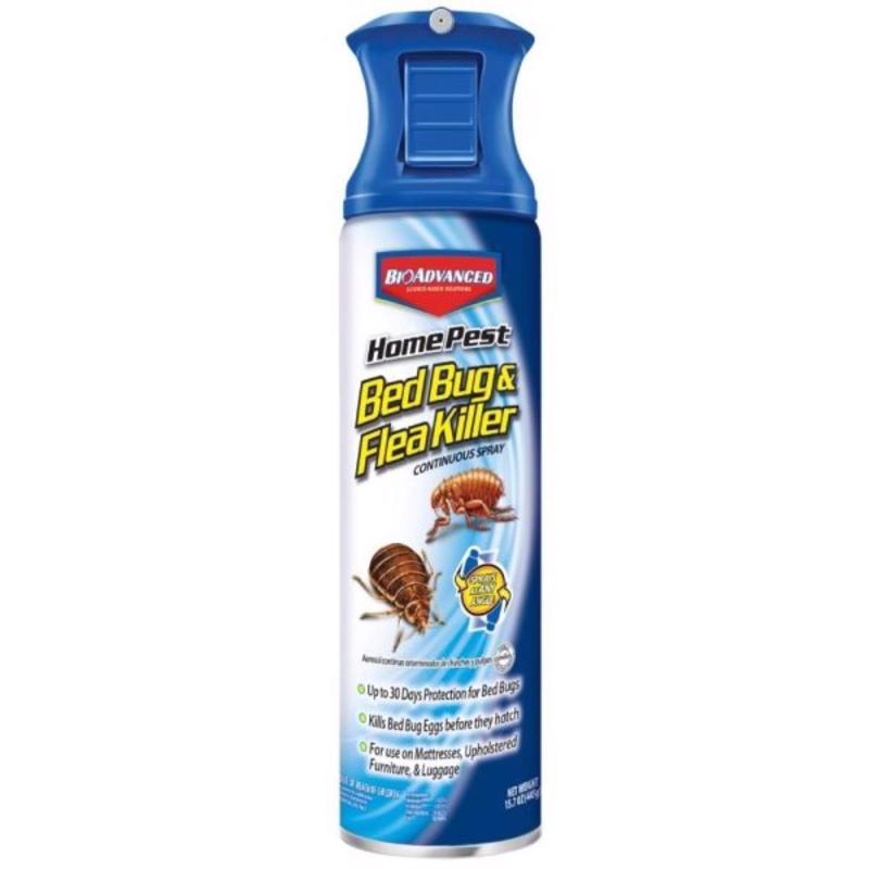 BioAdvanced Home Pest Bed Bug and Flea Killer Continuous Spray 15.7 oz