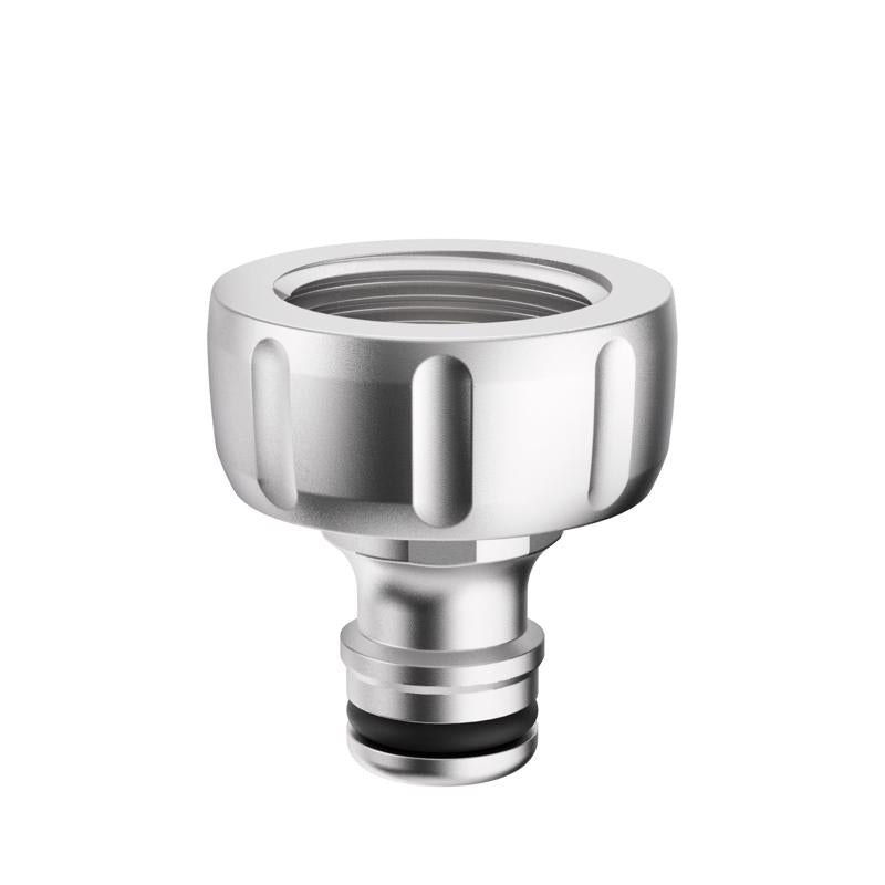 Gardena 5/8 & 1/2 in. Metal Threaded Female Hose Connector